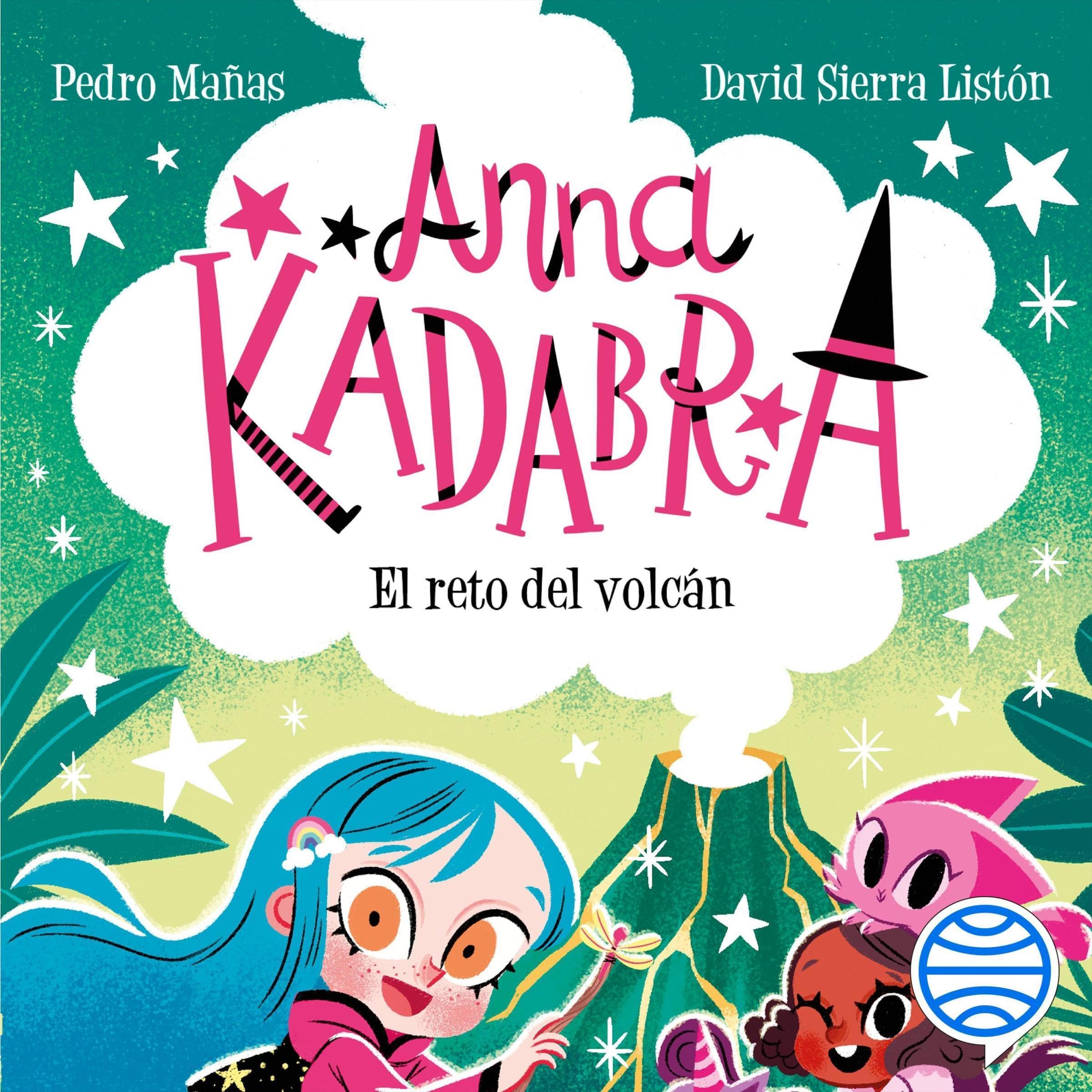 Portada del audiolibro Anna Kadabra 14. El reto del volcán