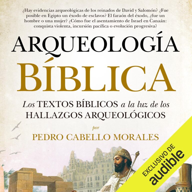 Portada de Arqueología bíblica, audiolibro narrado en español