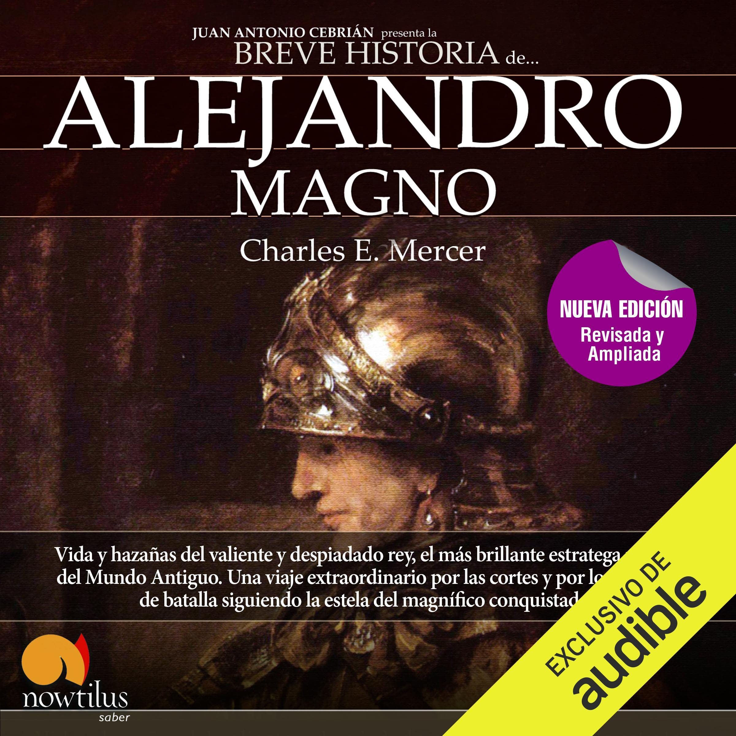 Carátula de Breve historia de Alejandro Magno