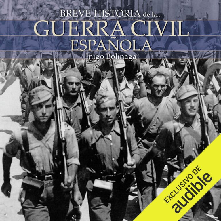 Cubierta del audiolibro Breve historia de la Guerra Civil Española