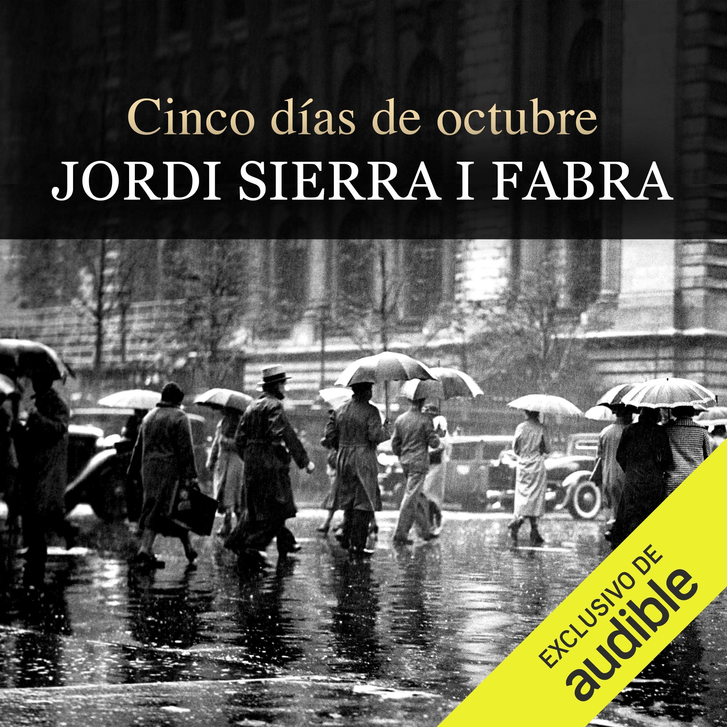 Portada del audiolibro Cinco días de octubre