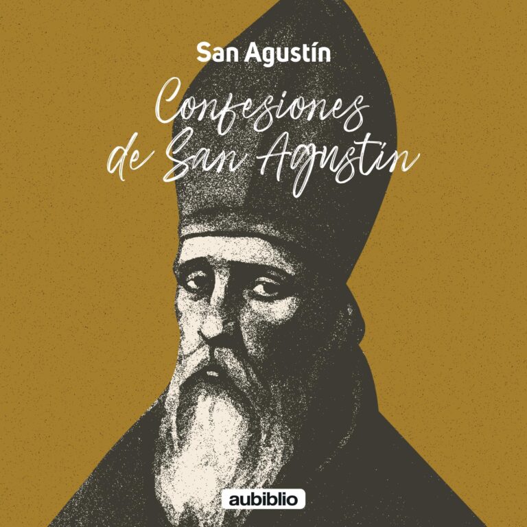 Portada de Confesiones de San Agustín, audiolibro narrado en español