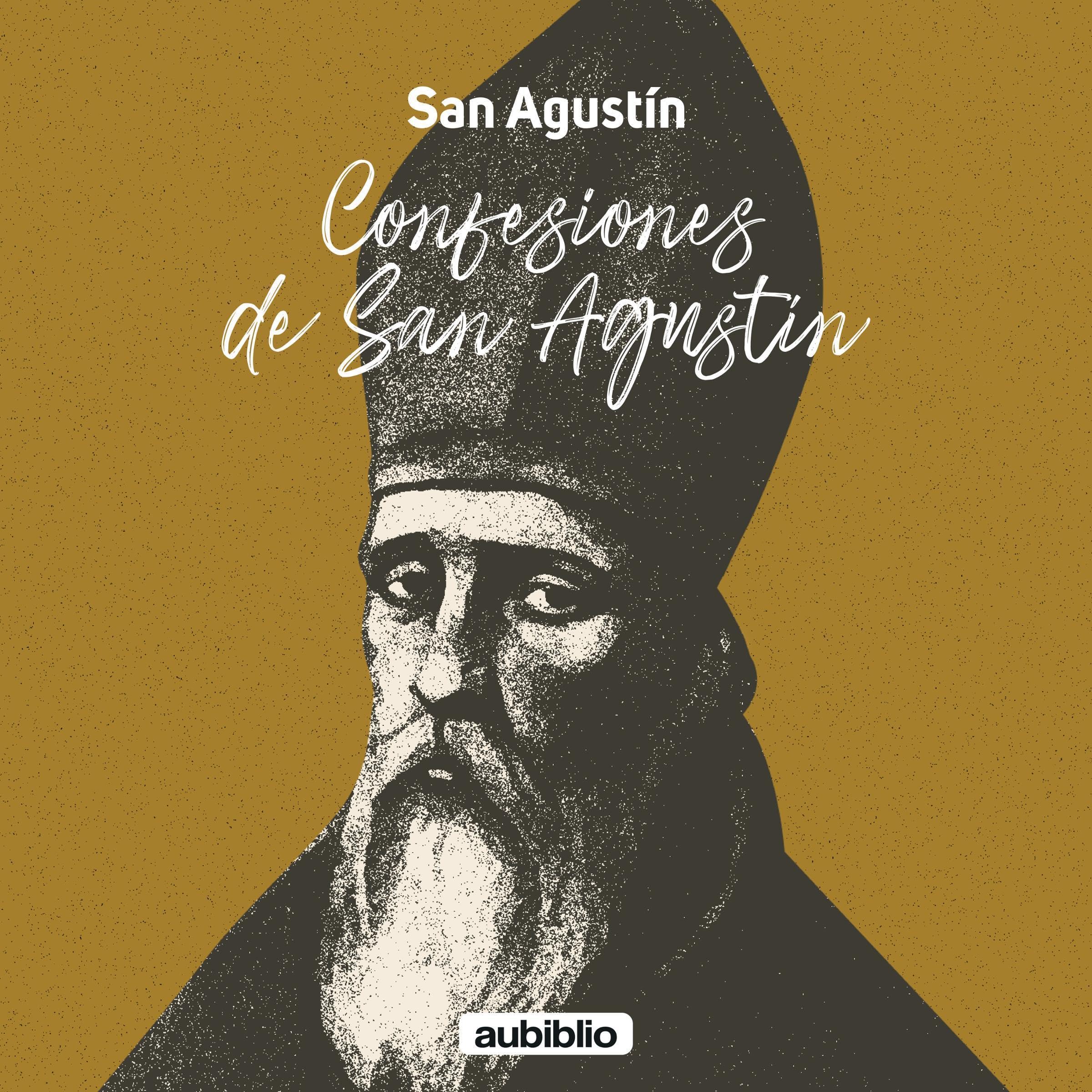 Portada de Confesiones de San Agustín, audiolibro narrado en español