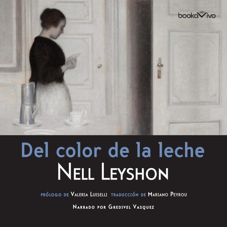 Del color de la leche — audiolibro en español