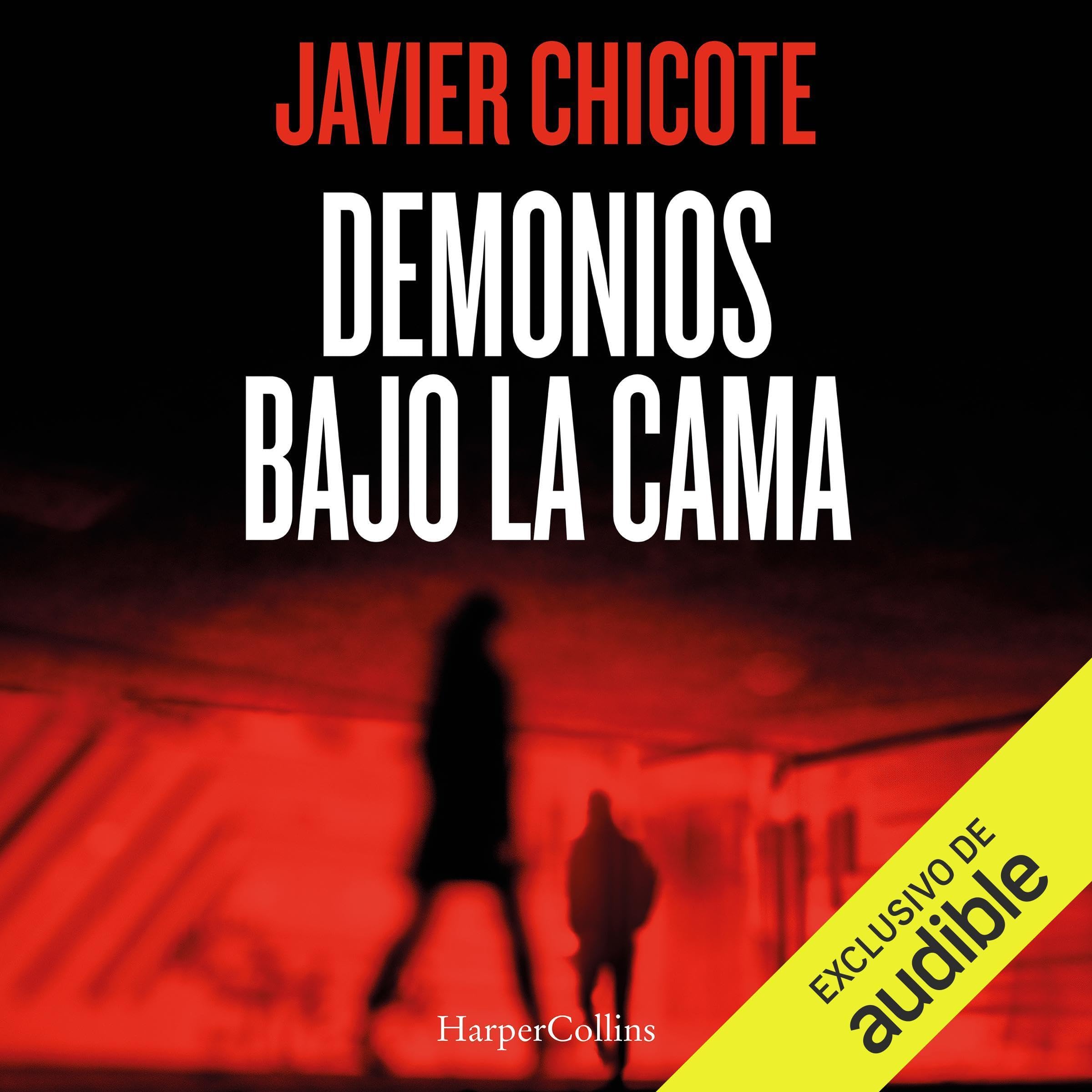 Portada de Demonios bajo la cama, audiolibro narrado en español