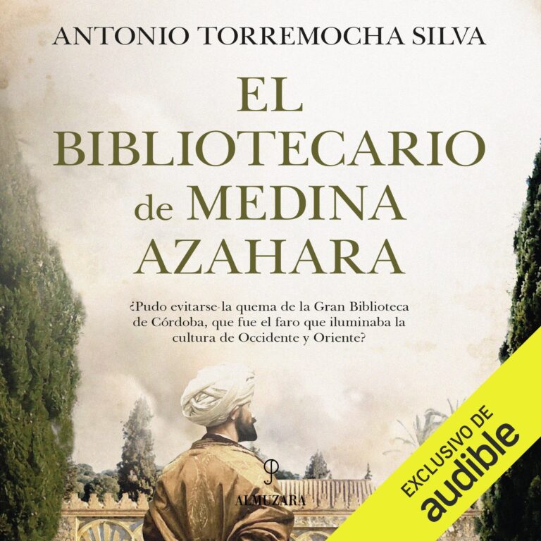 Portada del audiolibro El bibliotecario de Medina Azahara de Antonio Torremocha