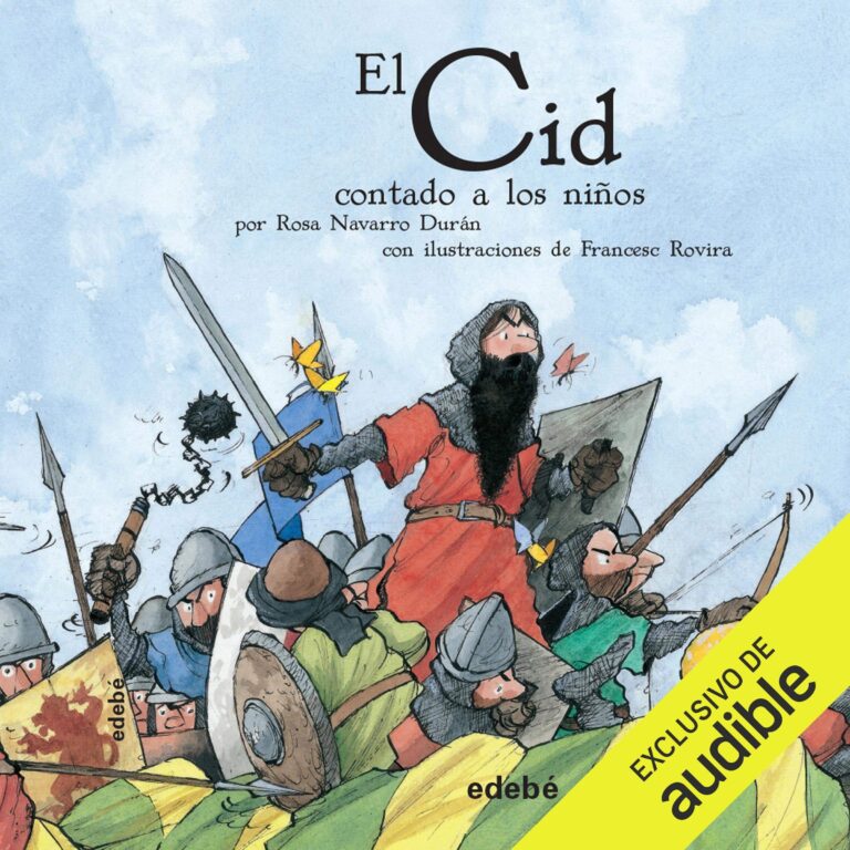 Portada de El Cid Contado A Los Niños, audiolibro narrado en español