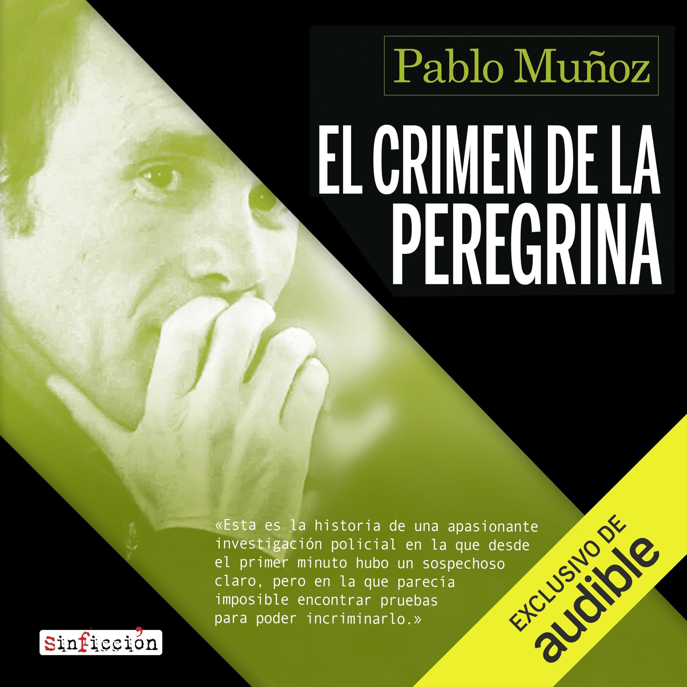 Cubierta del audiolibro El crimen de la peregrina