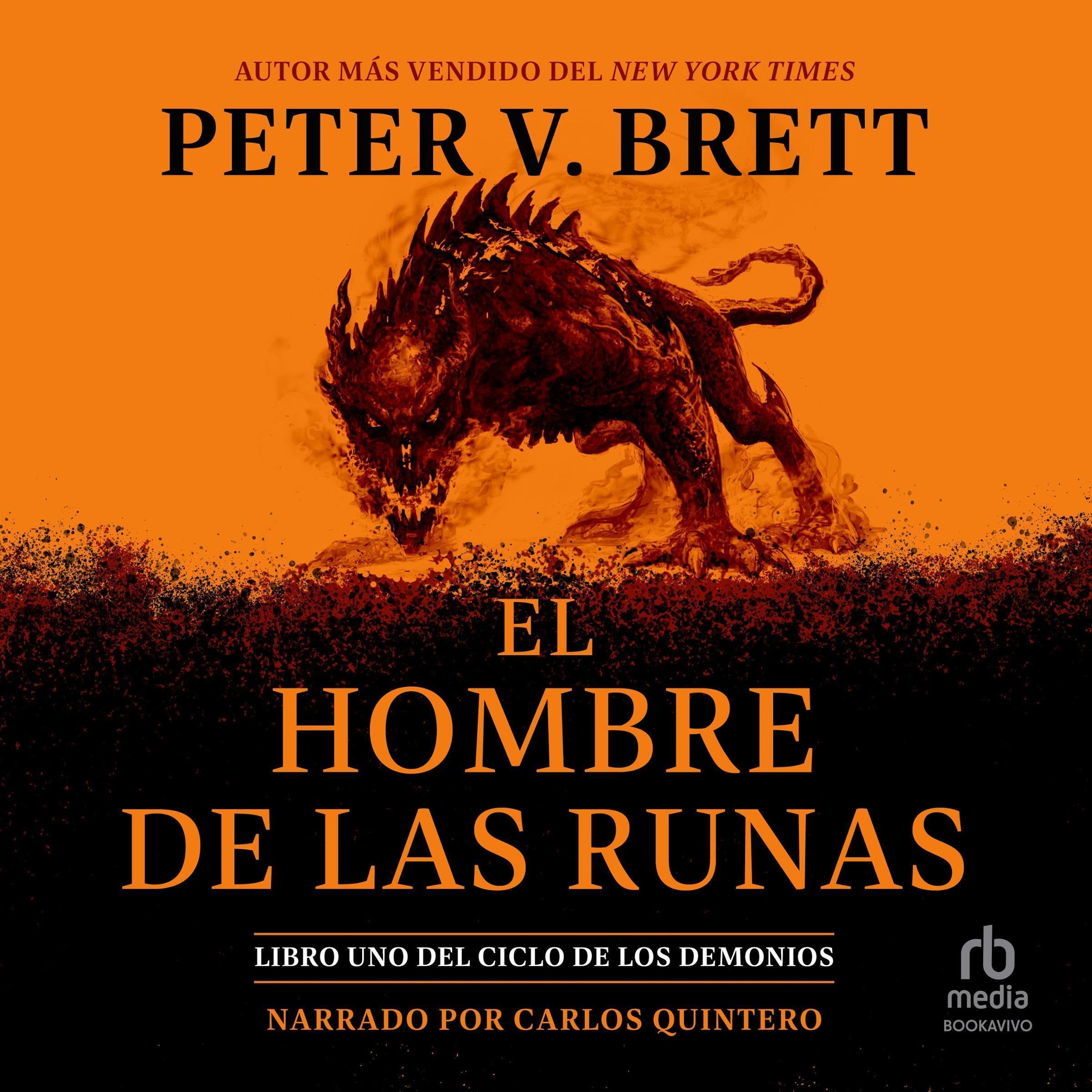 Cubierta del audiolibro El hombre de las runas