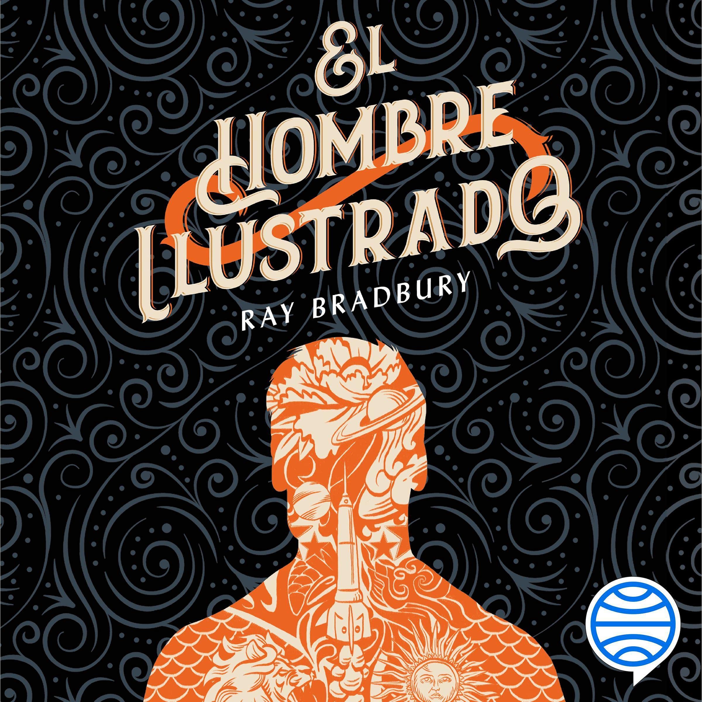 Cubierta del audiolibro El hombre ilustrado de Ray Bradbury
