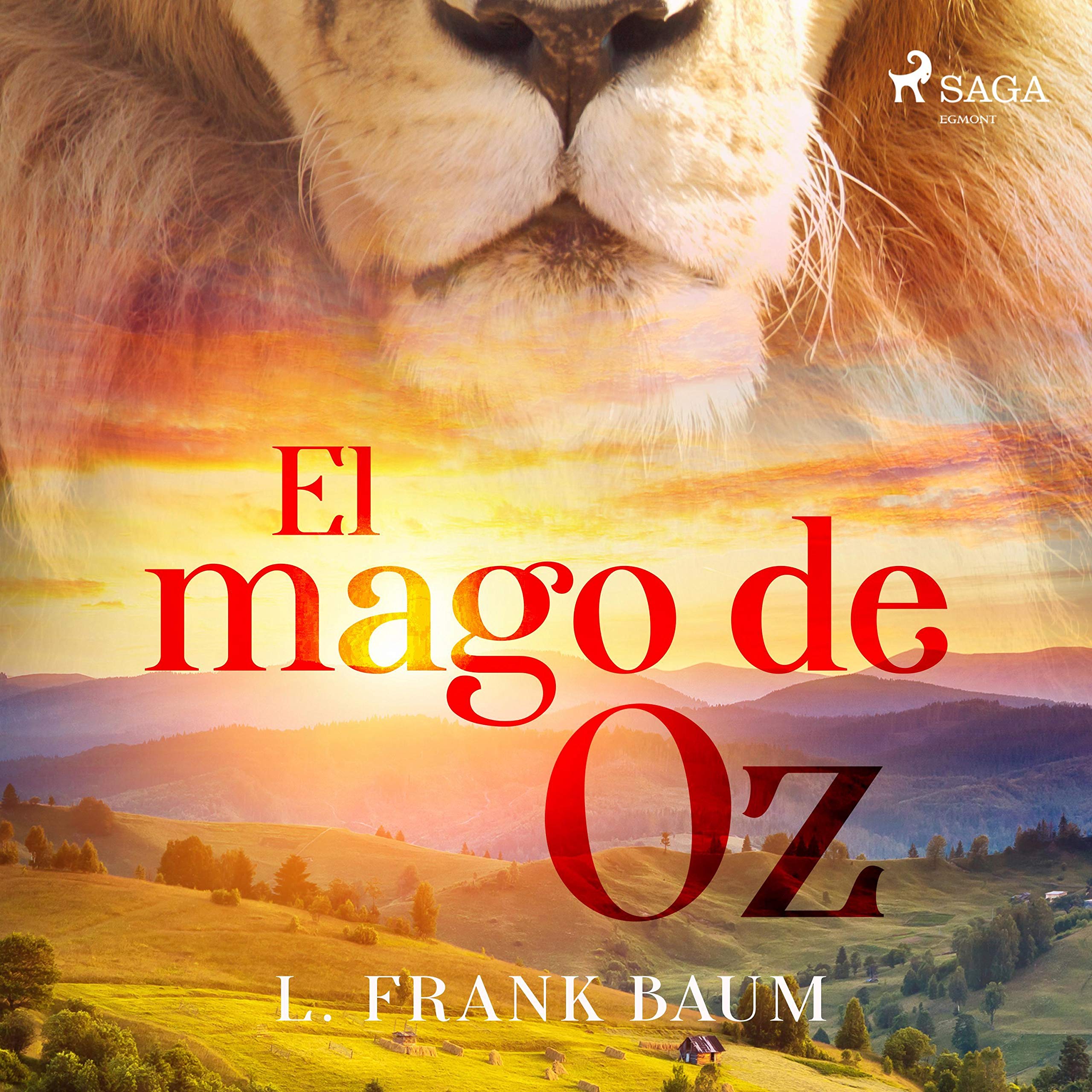 Portada de El mago de Oz de L. Frank Baum, audiolibro narrado en español