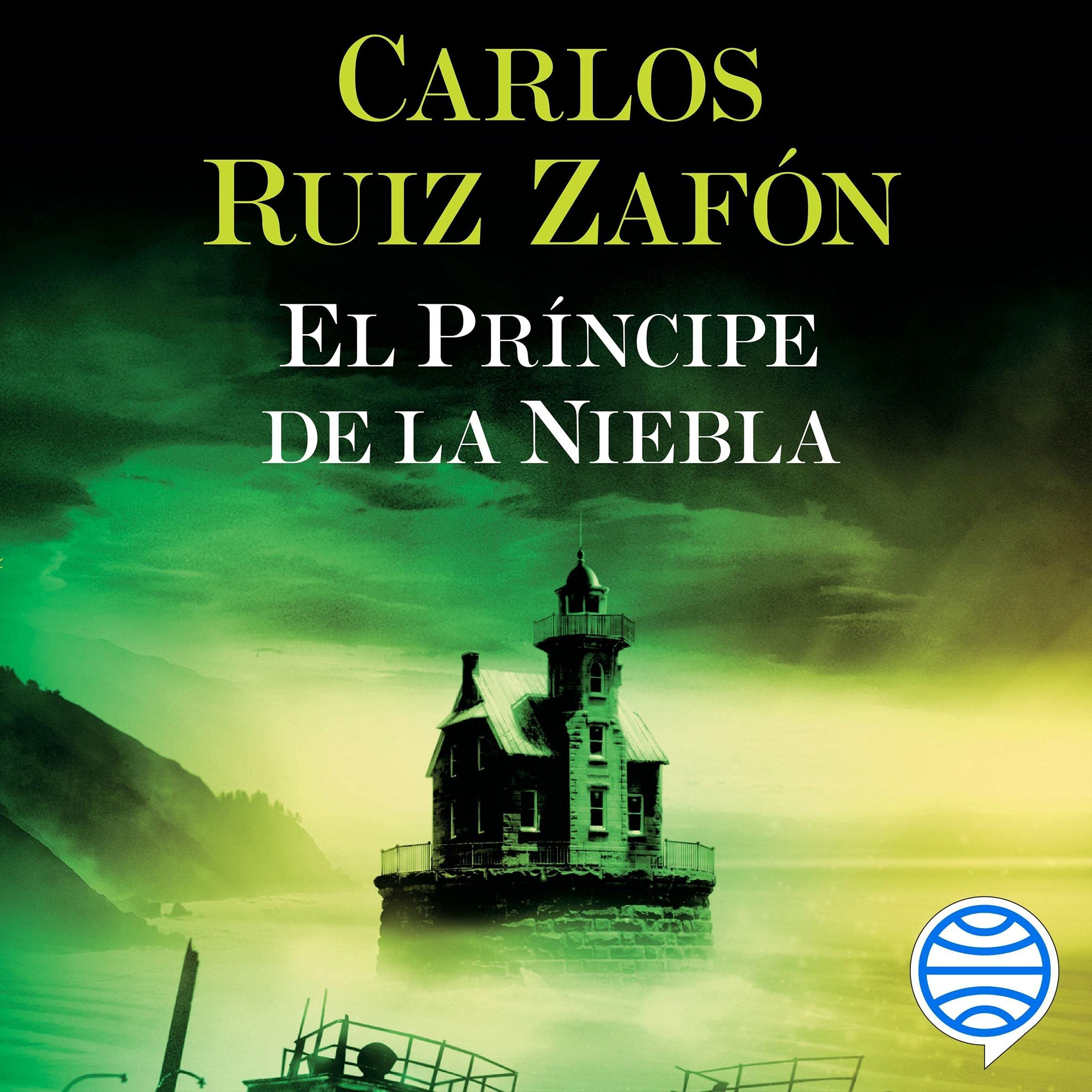 Portada de El Príncipe de la Niebla, audiolibro narrado en español