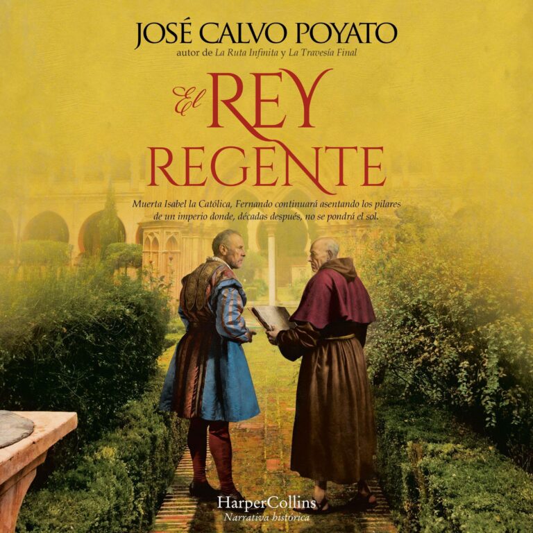 Cubierta del audiolibro El rey regente de José Calvo Poyato