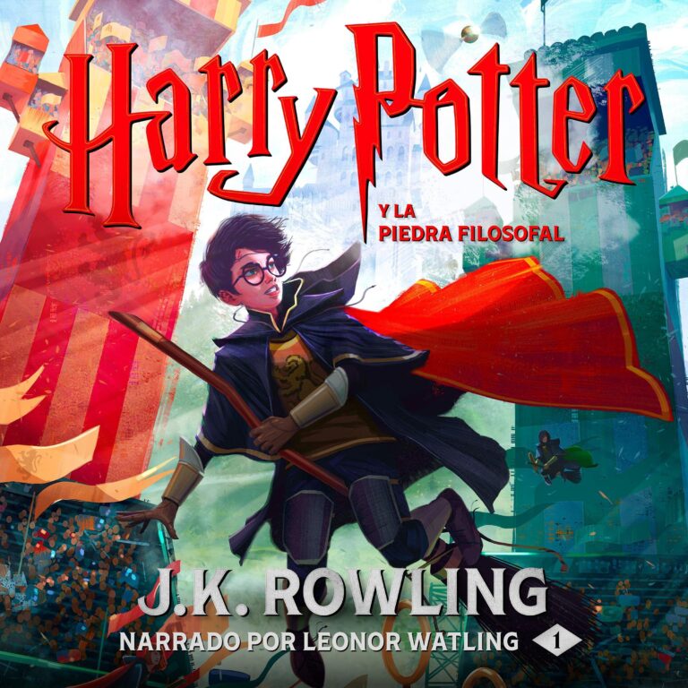 Portada del audiolibro Harry Potter y la piedra filosofal