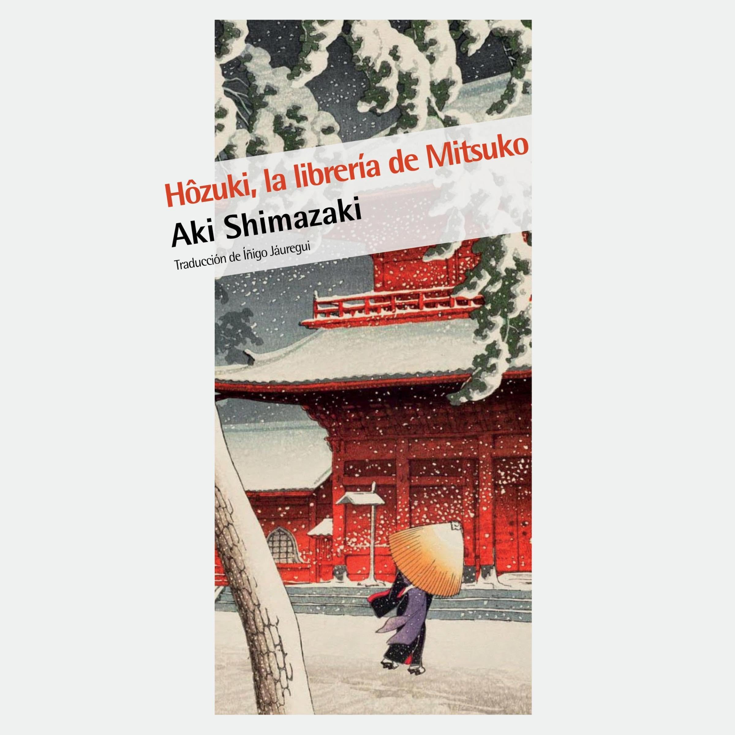 Cubierta del audiolibro Hôzuki, la librería de Mitsuko
