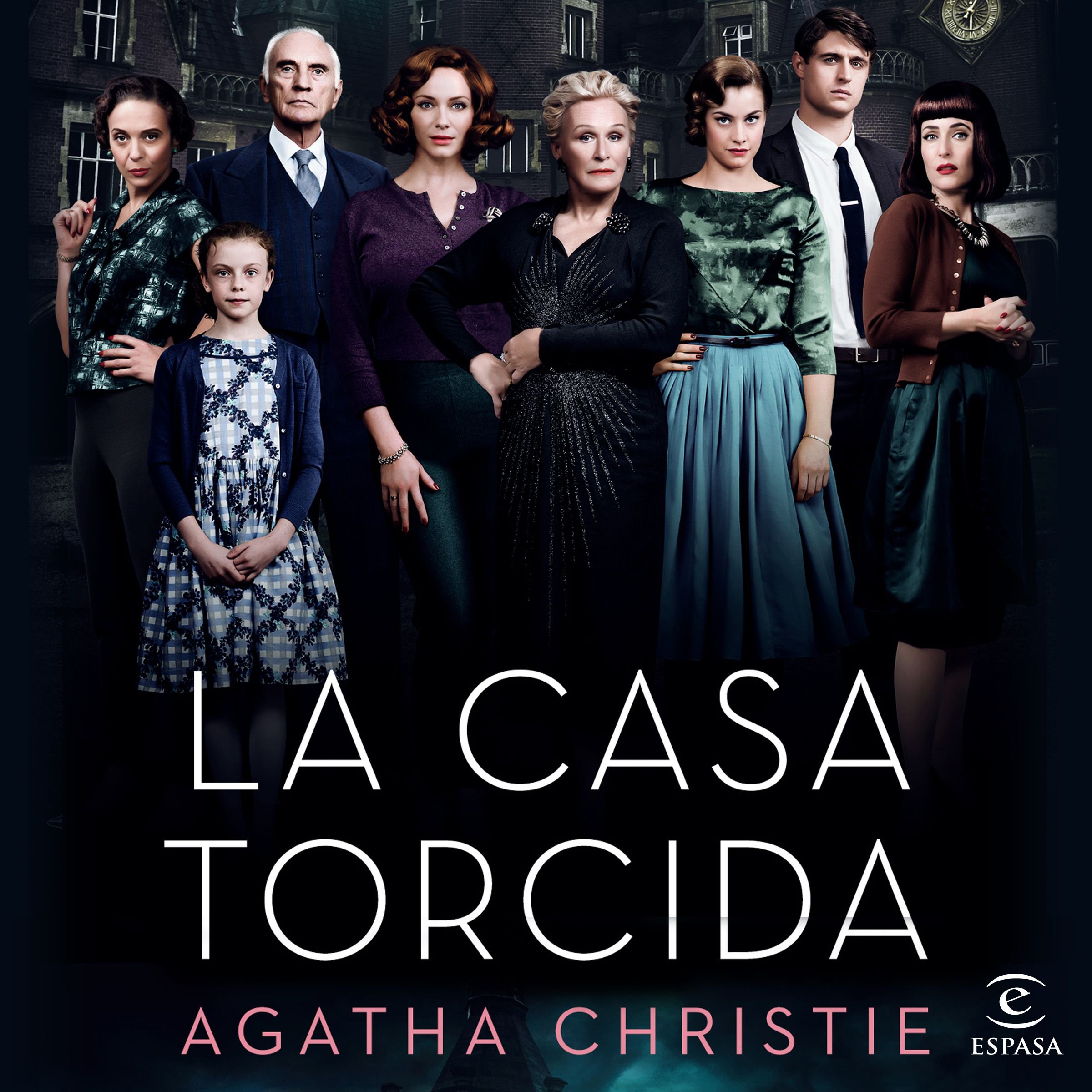 Cubierta del audiolibro La casa torcida