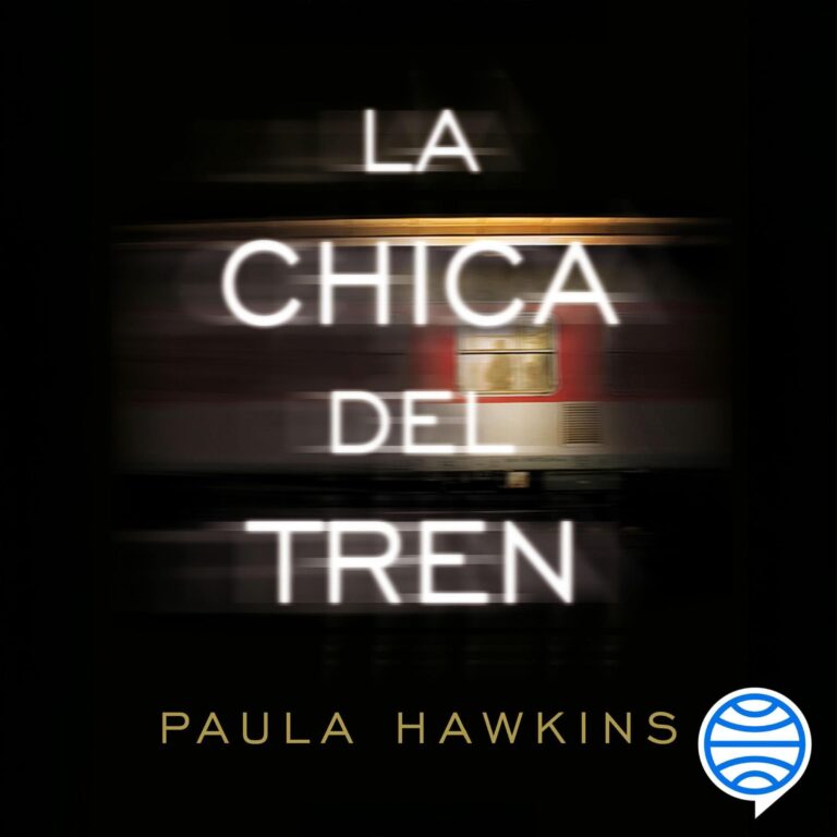 Portada de La chica del tren, audiolibro narrado en español