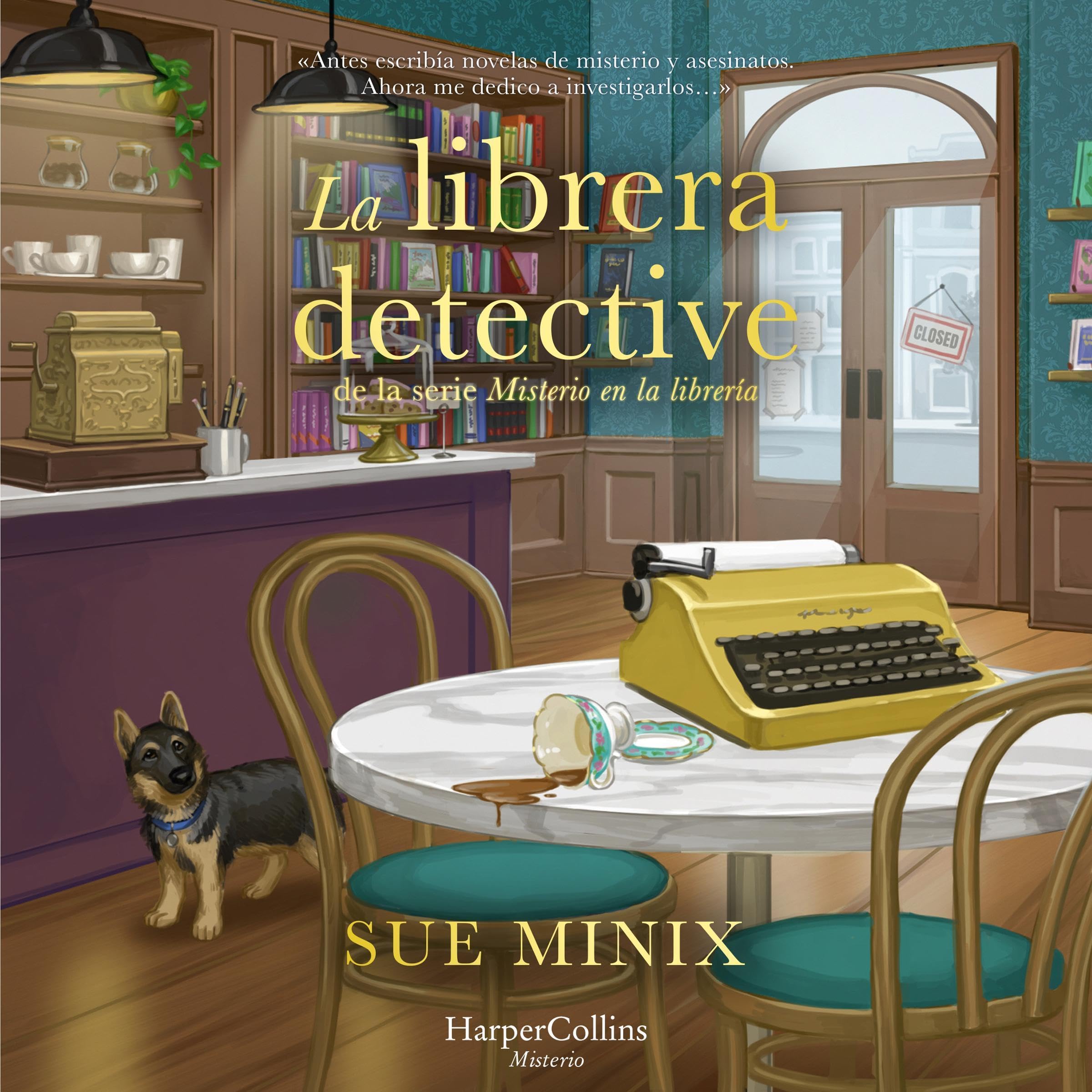 Cubierta del audiolibro La librera detective
