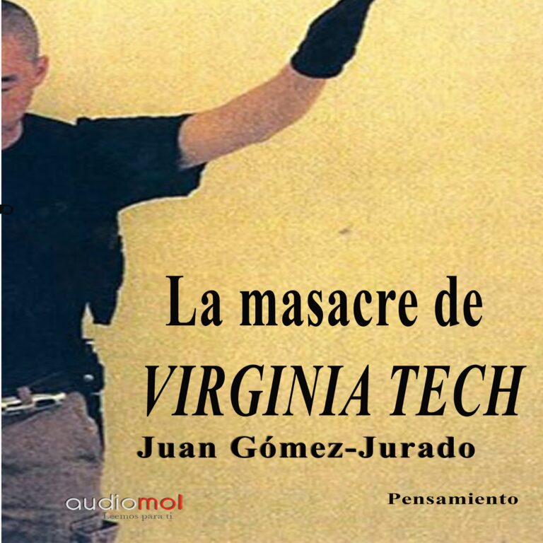 Portada de La masacre de Virginia Tech, audiolibro narrado en español