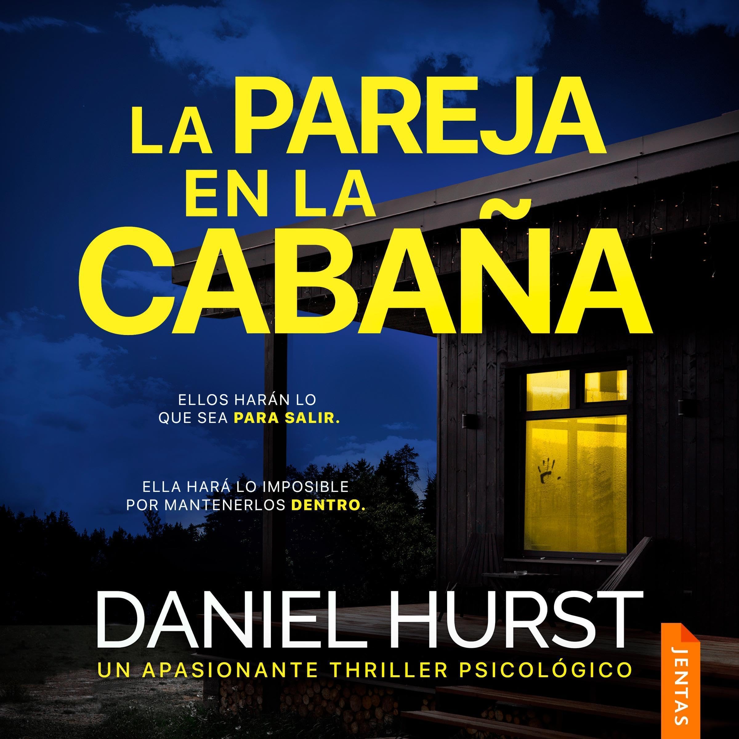 Cubierta del audiolibro La pareja en la cabaña