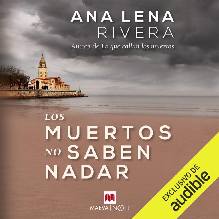Portada de Los muertos no saben nadar, audiolibro narrado en español