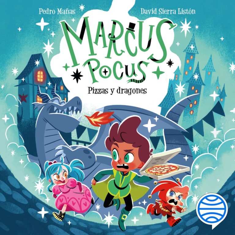 Cubierta del audiolibro Marcus Pocus 8. Pizzas y dragones de Pedro Mañas