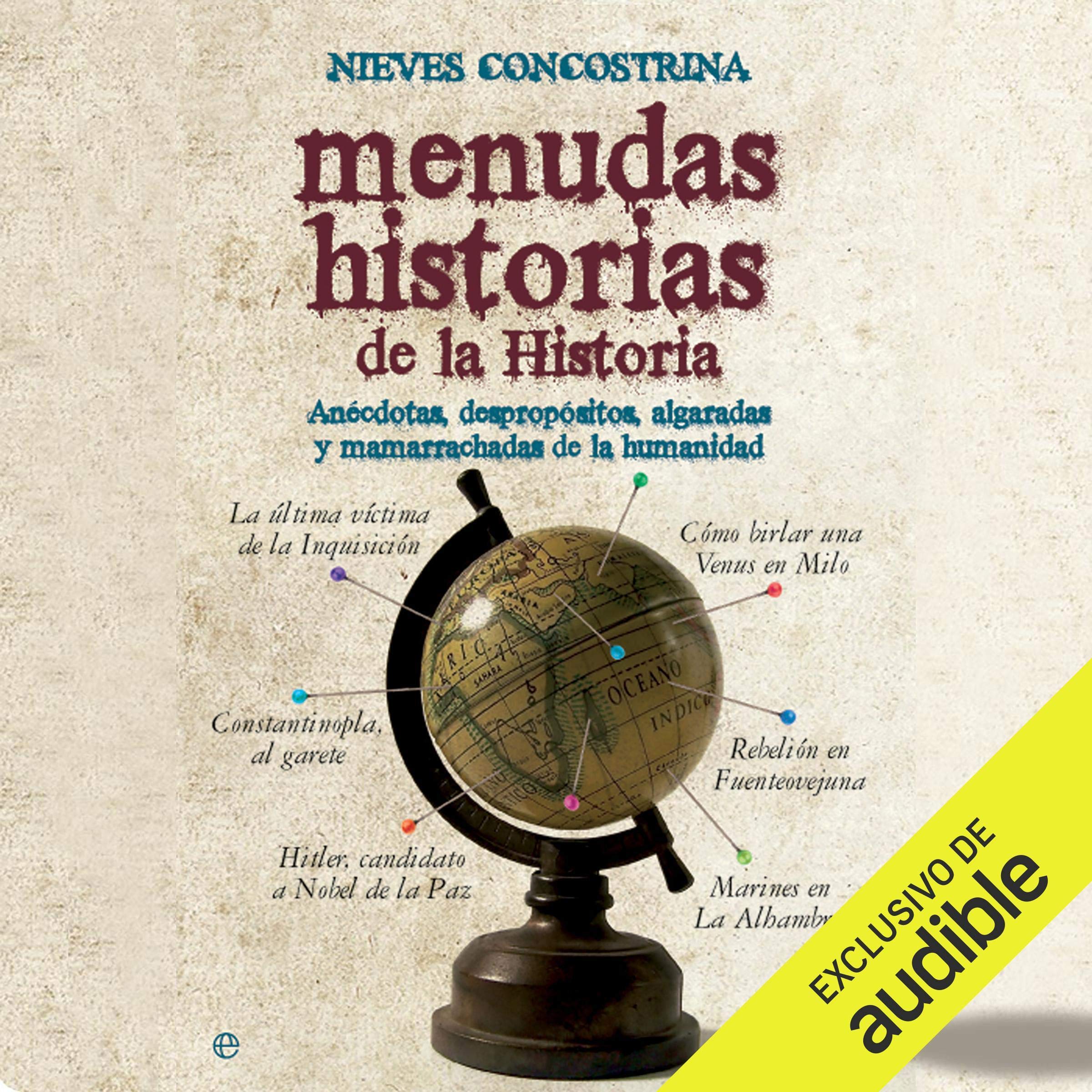 Cubierta del audiolibro Menudas historias de la historia