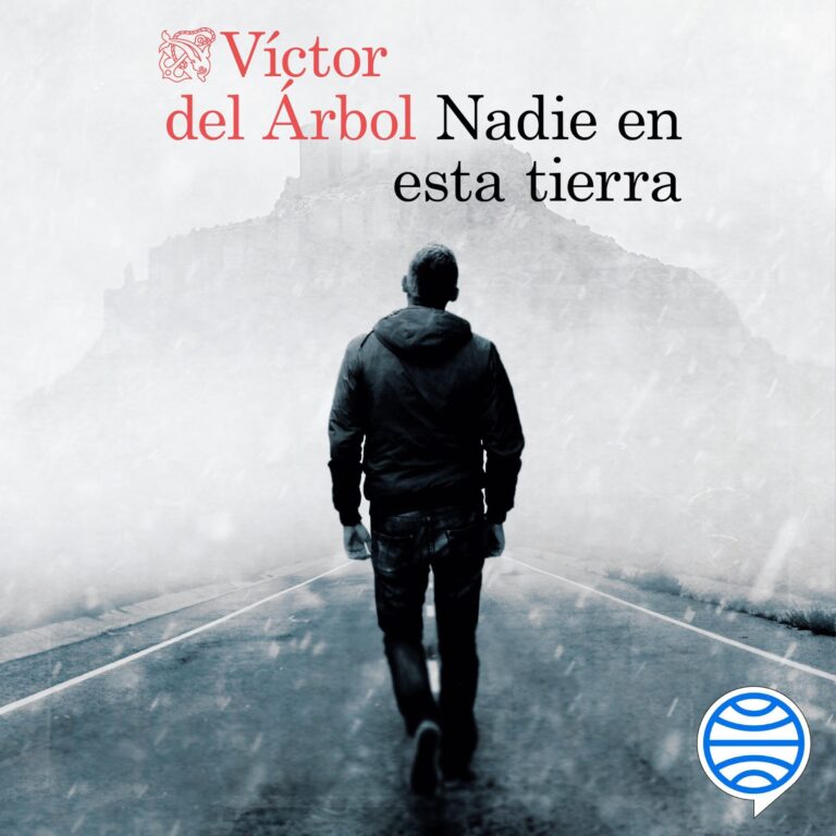 Portada de Nadie en esta tierra, audiolibro narrado en español