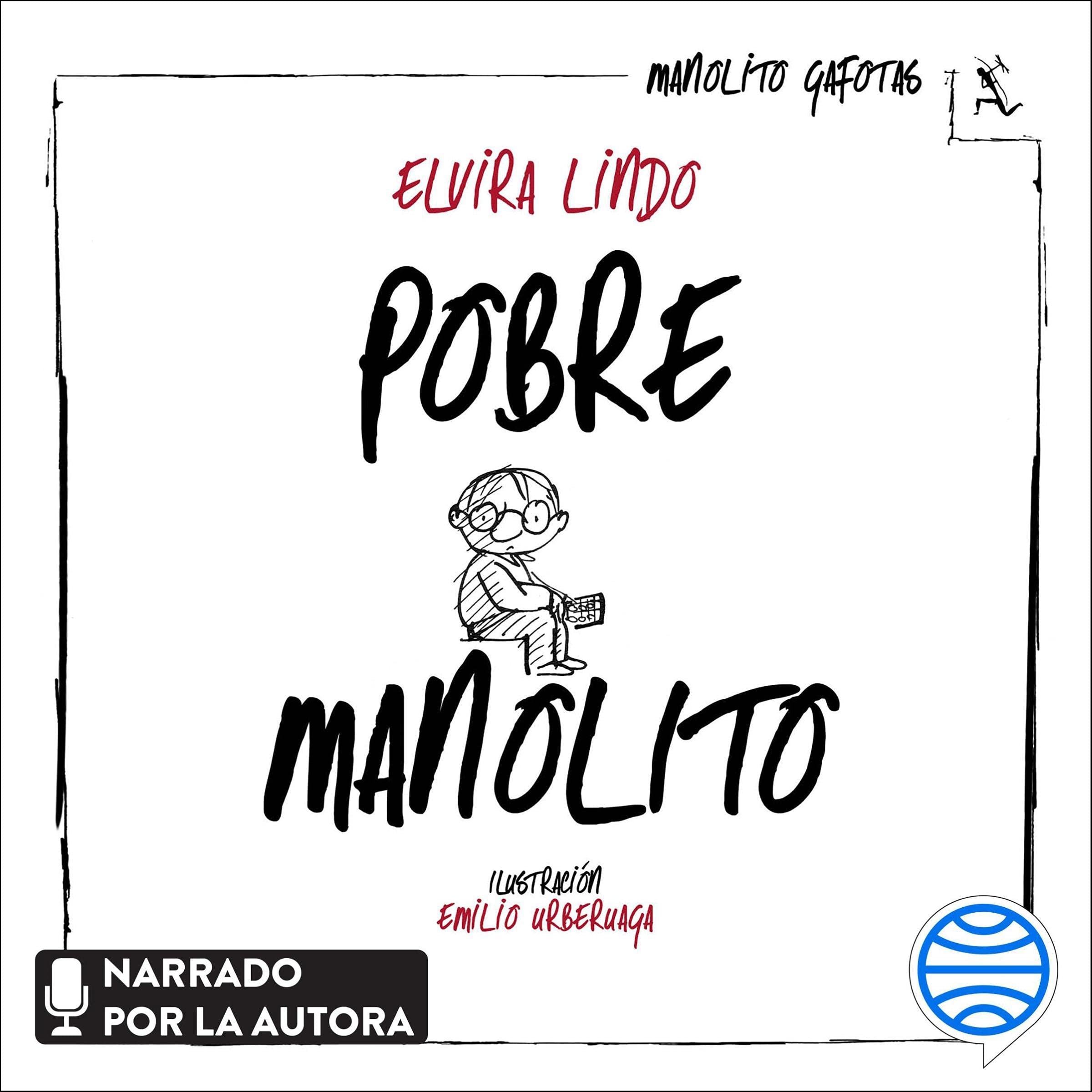 Portada de Pobre Manolito, audiolibro narrado en español