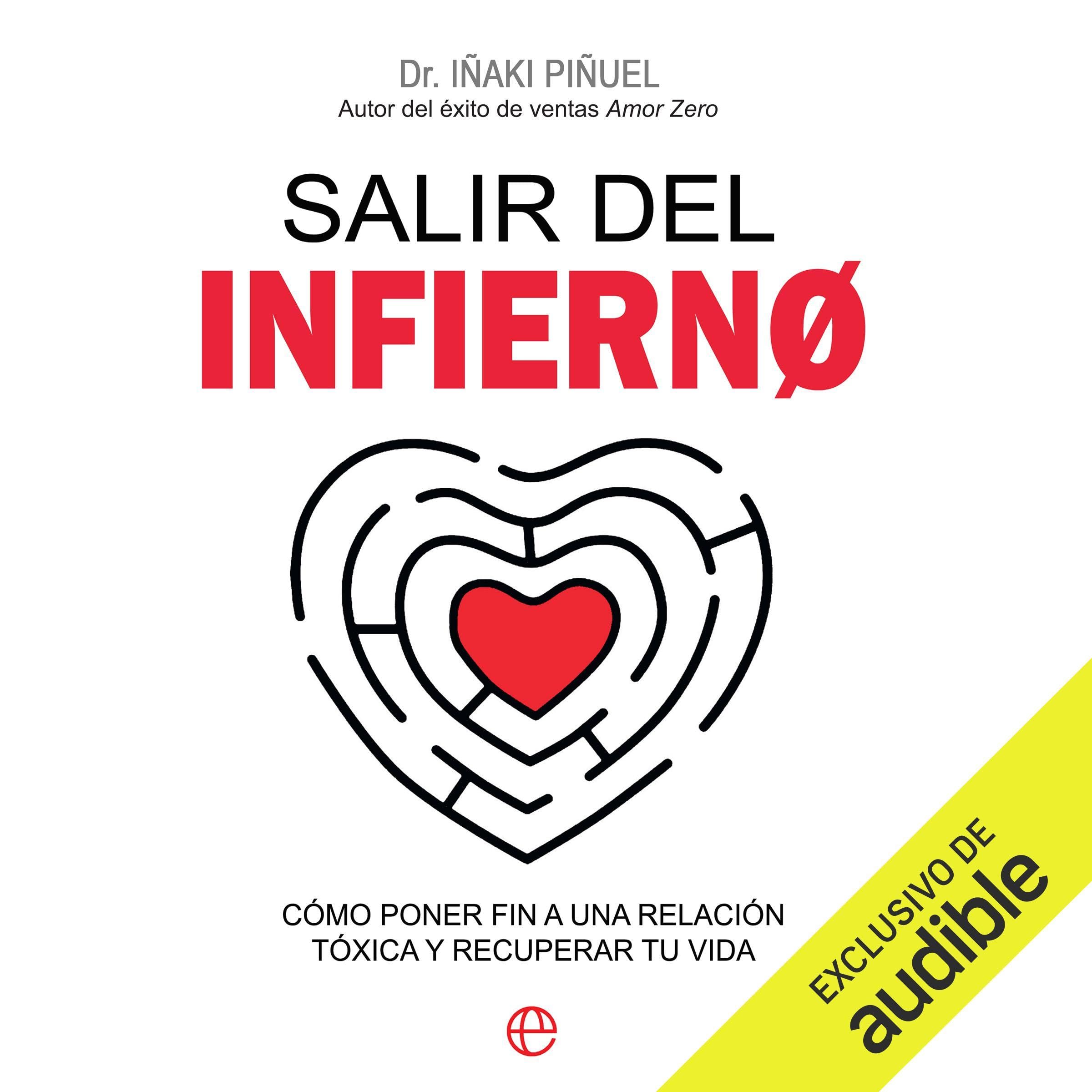 Portada de Salir del infierno, audiolibro narrado en español