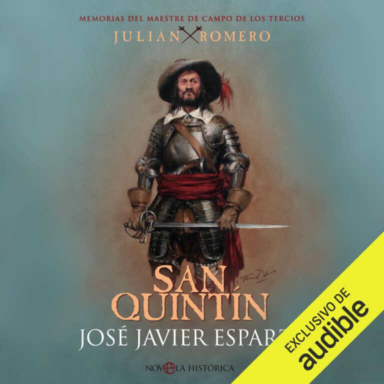 Portada del audiolibro San Quintín