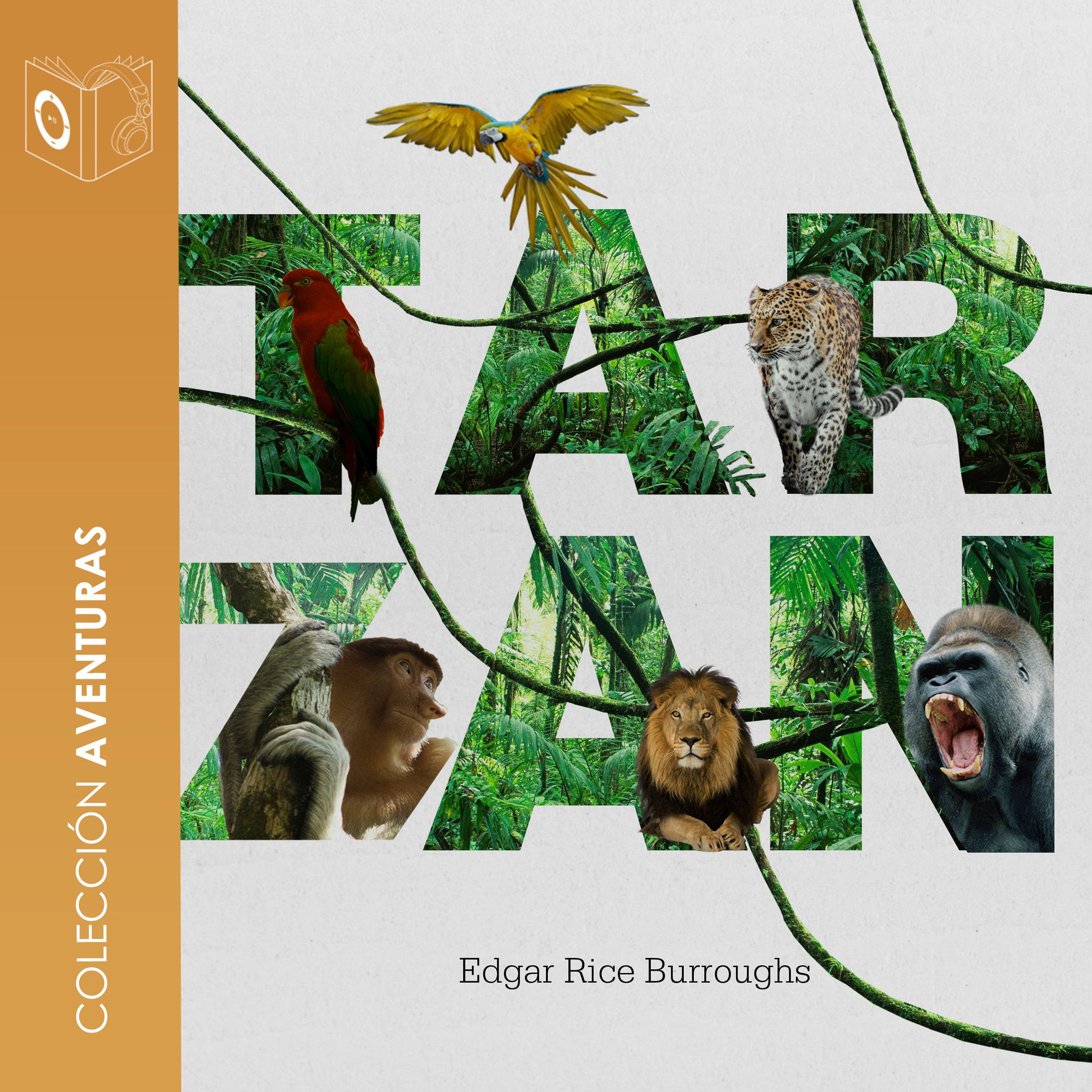 Portada del audiolibro Tarzán de los monos