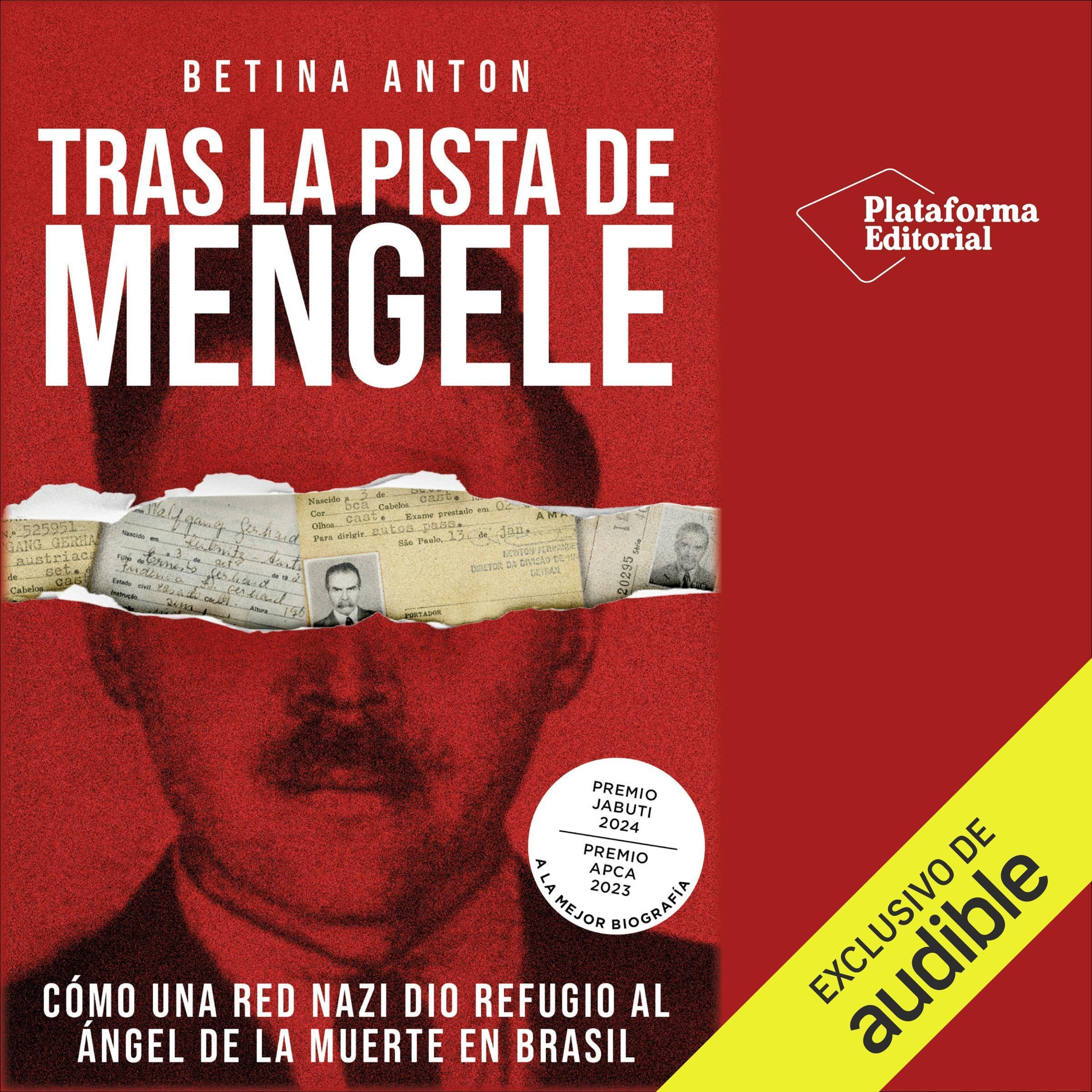Carátula de Tras la pista de Mengele