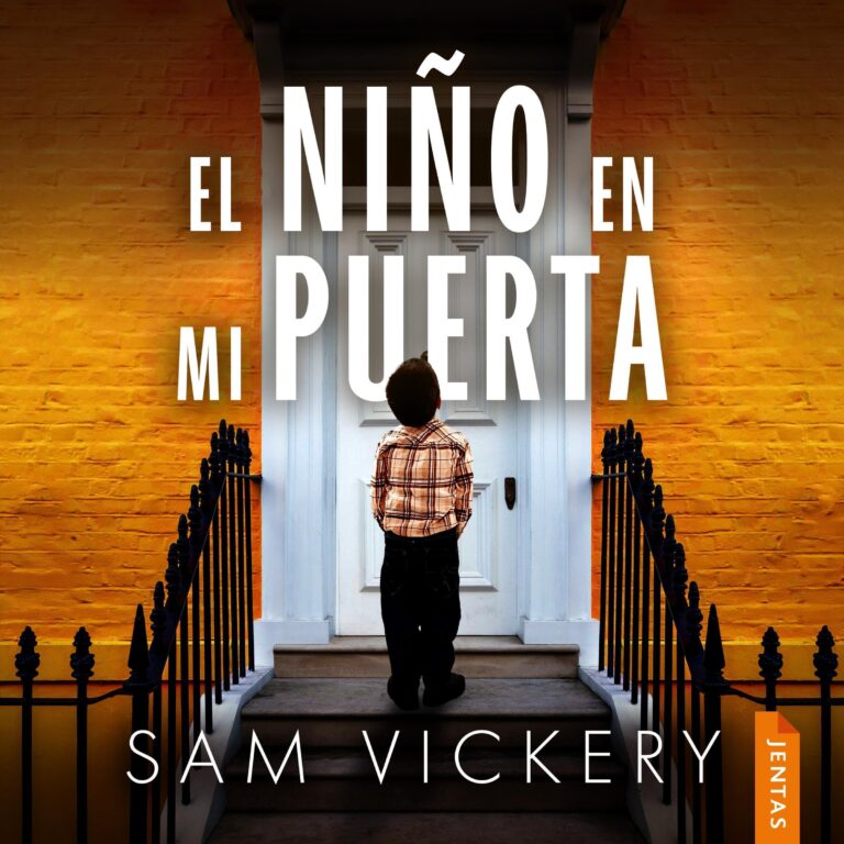 Portada de El niño en mi puerta, audiolibro narrado en español