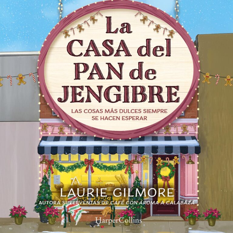 Portada de La Casa del Pan de Jengibre, audiolibro narrado en español