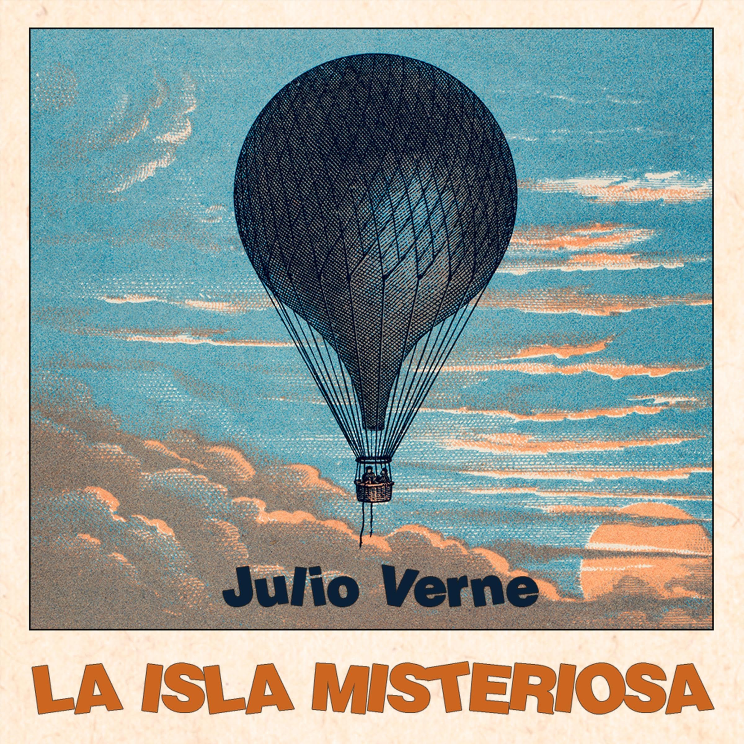 Portada de La isla misteriosa de Julio Verne