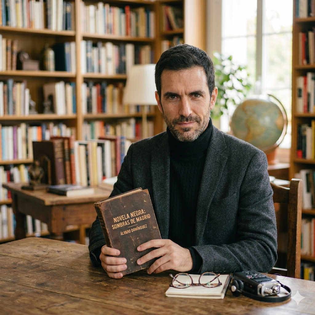 Foto de Álvaro Domínguez, editor en L'ecume