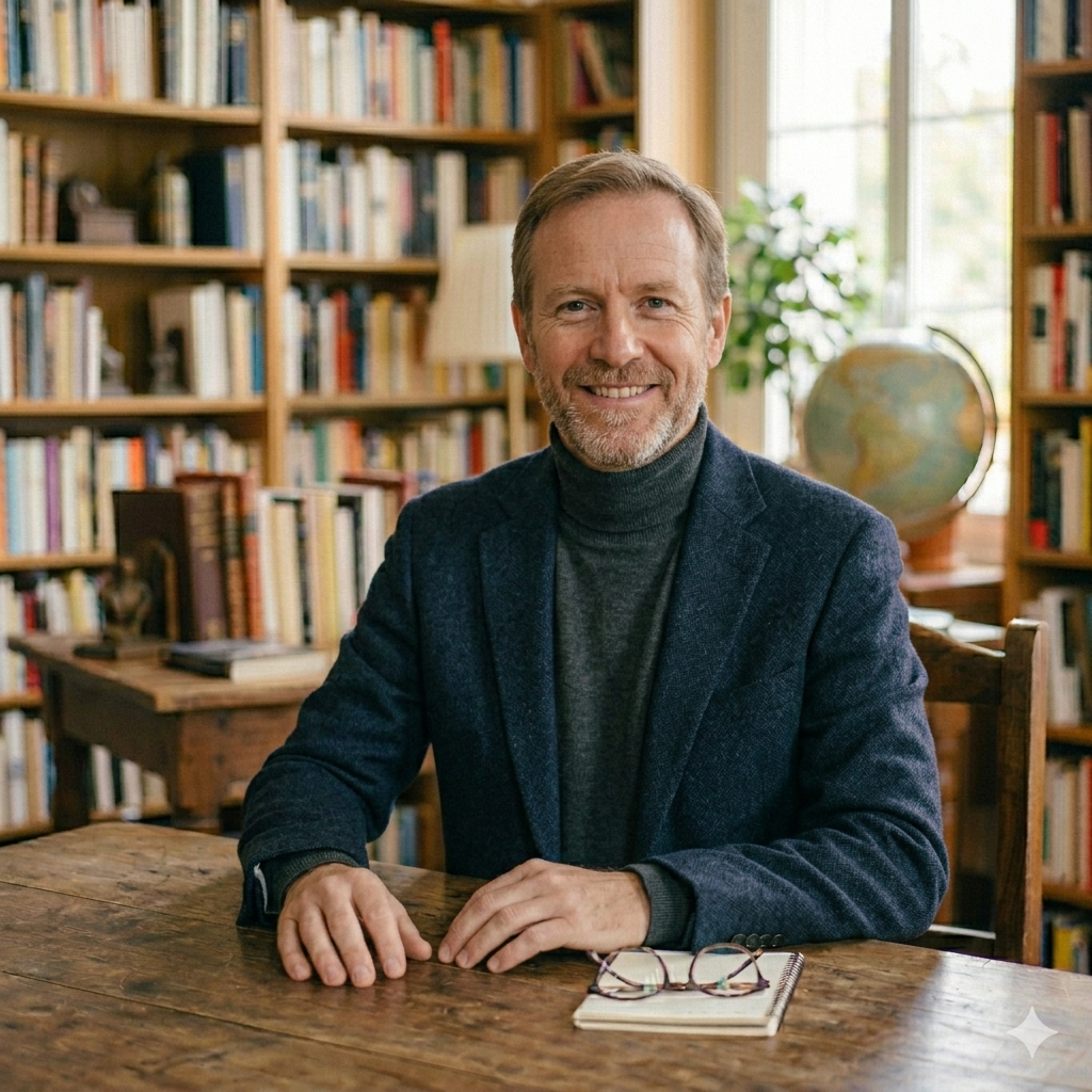 Foto de Pablo Herrero, editor en L'ecume